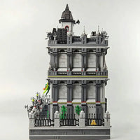 Thumbnail for Building Blocks MOC City Creator Expert Lunatic Hospital Bricks Toys 613002 - 4