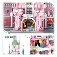 Thumbnail for Building Blocks MOC Creative Expert Girl Princess Dream Castle Bricks Toy Construction Set Toys - 13
