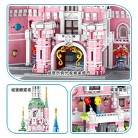 Thumbnail for Building Blocks MOC Creative Expert Girl Princess Dream Castle Bricks Toy - 13