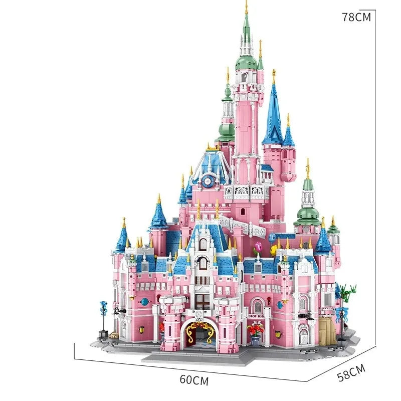 Building Blocks MOC Creative Expert Girl Princess Dream Castle Bricks Toy Construction Set Toys - 3