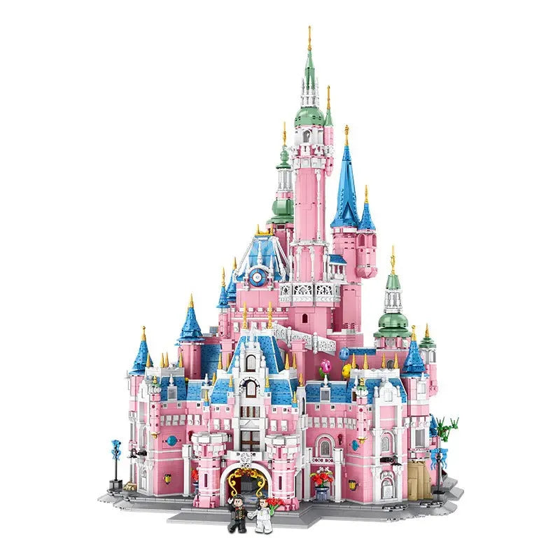 Building Blocks MOC Creative Expert Girl Princess Dream Castle Bricks Toy Construction Set Toys - 1