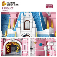 Thumbnail for Building Blocks MOC Creative Expert Girl Princess Dream Castle Bricks Toy Construction Set Toys - 12