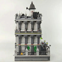 Thumbnail for Building Blocks MOC Creator Expert City Lunatic Hospital Bricks Toy 613002 - 8