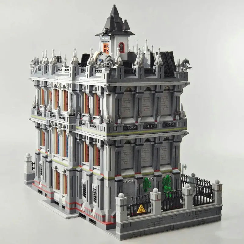 Building Blocks MOC Creator Expert City Lunatic Hospital Bricks Toy 613002 - 6