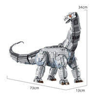 Thumbnail for Building Blocks MOC Dinosaur World Brontosaurus Mech Bricks Toys 611006 - 3