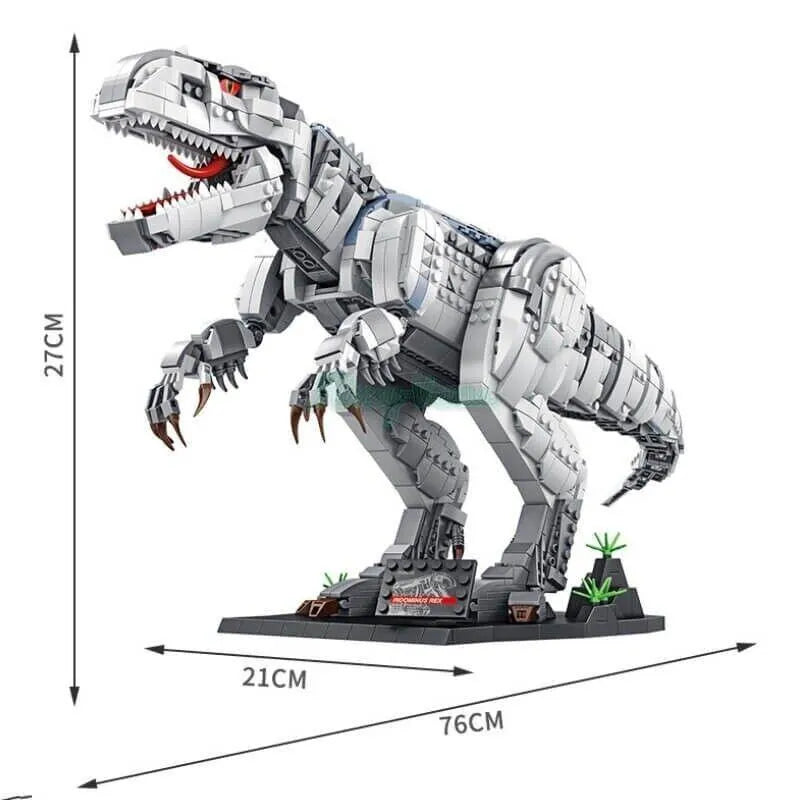 Building Blocks MOC Dinosaur World Indominus Rex Bricks Toys 611002 - 3