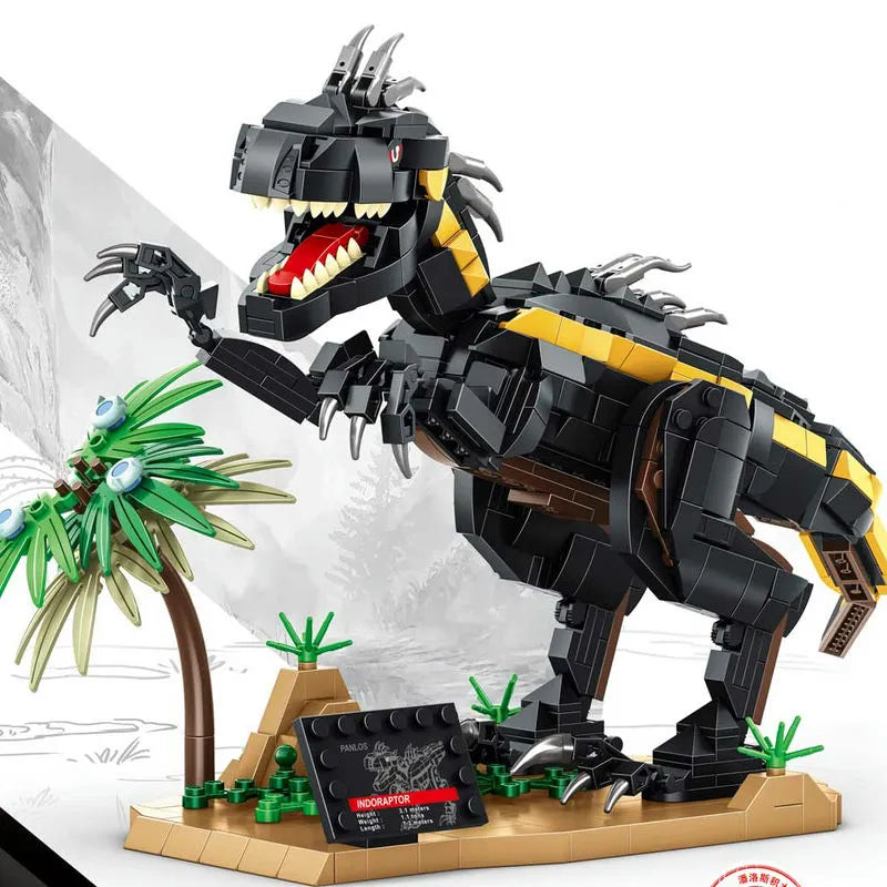 Building Blocks MOC Dinosaur World Indoraptor Mech Bricks Toys 611004 - 2