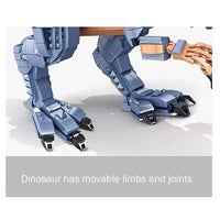 Thumbnail for Building Blocks MOC Dinosaur World Spinosaurus Mech Bricks Toys 611008 - 5