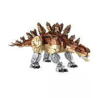 Thumbnail for Building Blocks MOC Dinosaur World Stegosaurus Mech Bricks Toys 611007 - 3