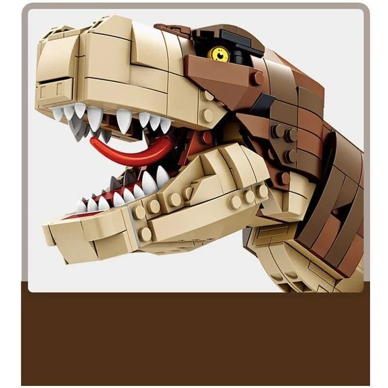 Building Blocks MOC Dinosaur World Tyrannosaurus Rex Bricks Toys 611001 - 8