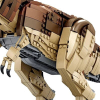 Thumbnail for Building Blocks MOC Dinosaur World Tyrannosaurus Rex Bricks Toys 611001 - 3