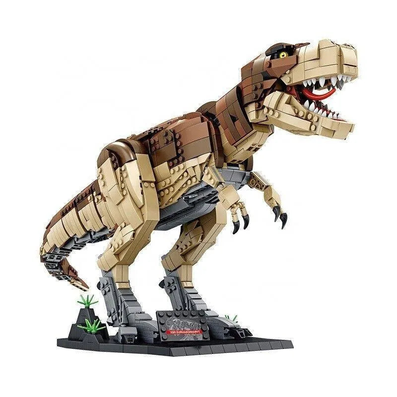 Building Blocks MOC Dinosaur World Tyrannosaurus Rex Bricks Toys 611001 - 1