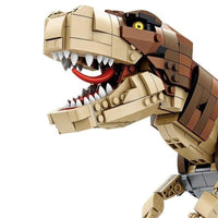 Thumbnail for Building Blocks MOC Dinosaur World Tyrannosaurus Rex Bricks Toys 611001 - 6