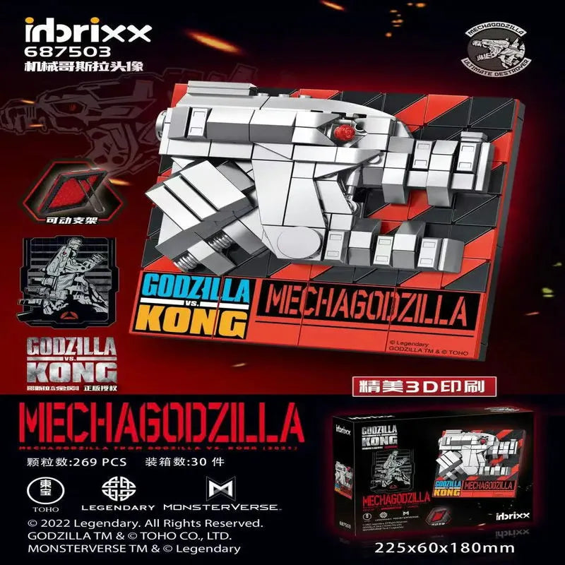 Building Blocks MOC Idea Mecha Godzilla Avatar Bricks Toys 687503 - 3