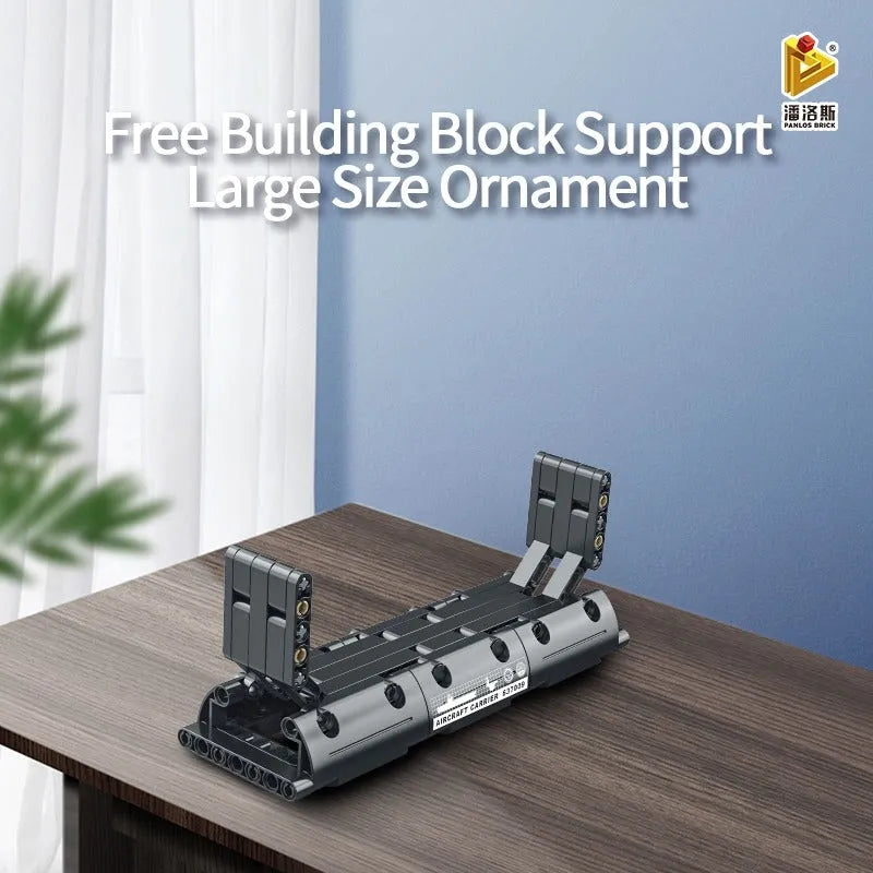 Building Blocks MOC Military Nimitz-Class Aircraft Carrier Warship Bricks Toy - 5