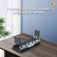 Thumbnail for Building Blocks MOC Military Nimitz-Class Aircraft Carrier Warship Bricks Toy - 5