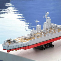 Thumbnail for Building Blocks MOC Military USS IOWA-CLASS Battleship Warship Bricks Toys - 7