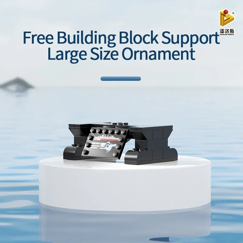 Building Blocks MOC Military WW2 Fletcher Class Destroyer Bricks Battleship - 4