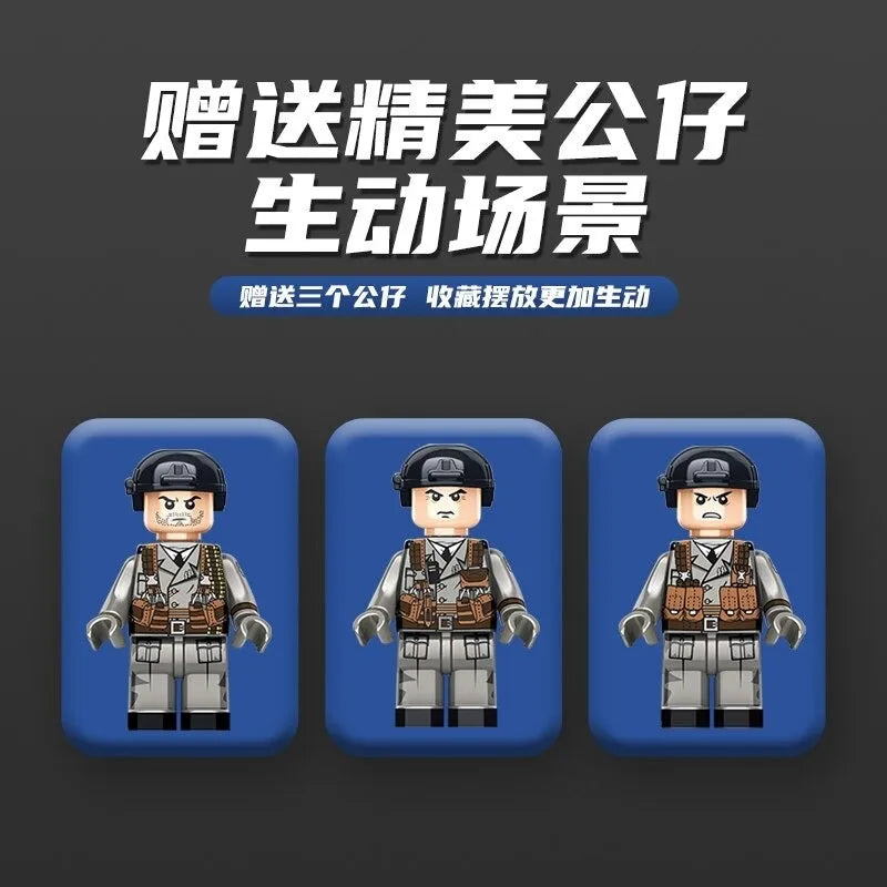 Building Blocks MOC Motorized RC Leopard 2A4 Main Battle Tank Bricks Toy Construction Set Toys - 4