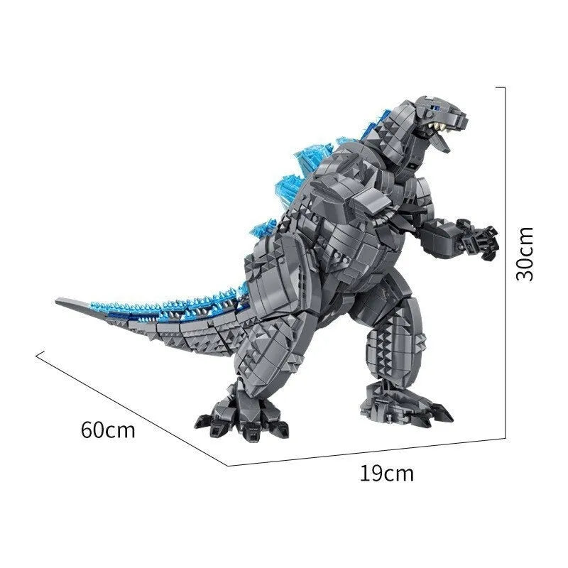 Building Blocks MOC Movie Creative Expert Monster Godzilla Bricks Toy - 8