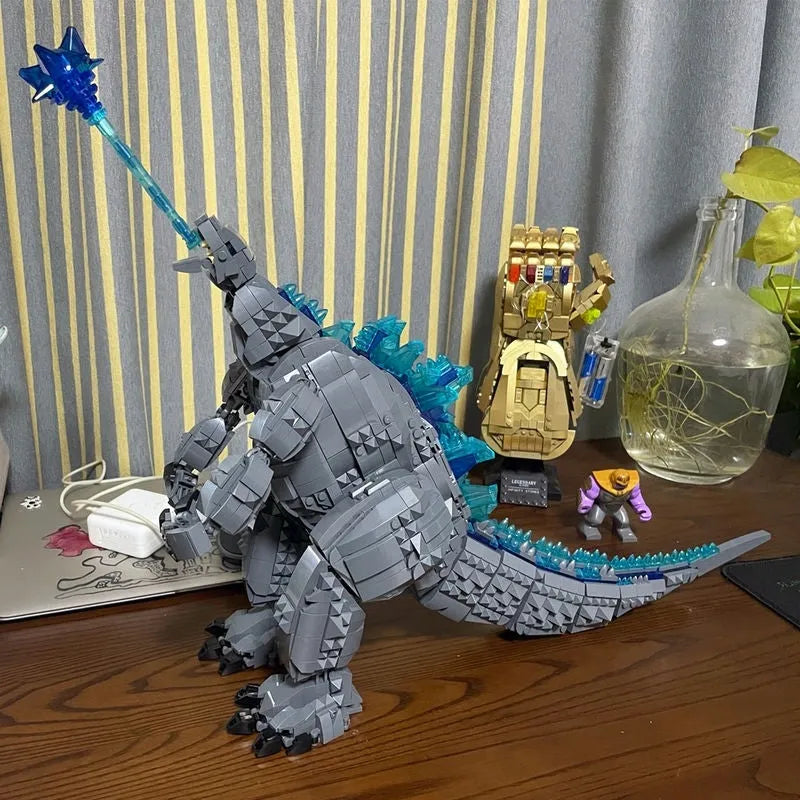 Building Blocks MOC Movie Creative Expert Monster Godzilla Bricks Toy - 9