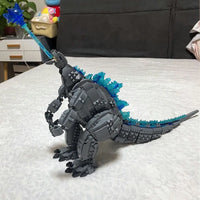 Thumbnail for Building Blocks MOC Movie Creative Expert Monster Godzilla Bricks Toy - 10
