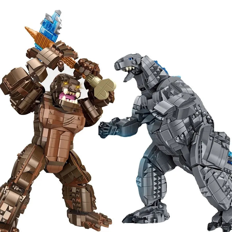Building Blocks MOC Movie Creative Expert Monster Godzilla Bricks Toy - 3