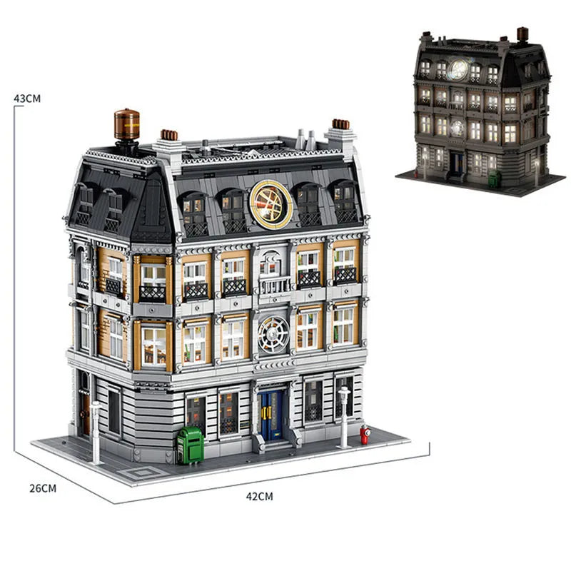 Building Blocks MOC Super Hero Movie Sanctum Sanctorum Bricks Toy 613001 Construction Set Toys - 4