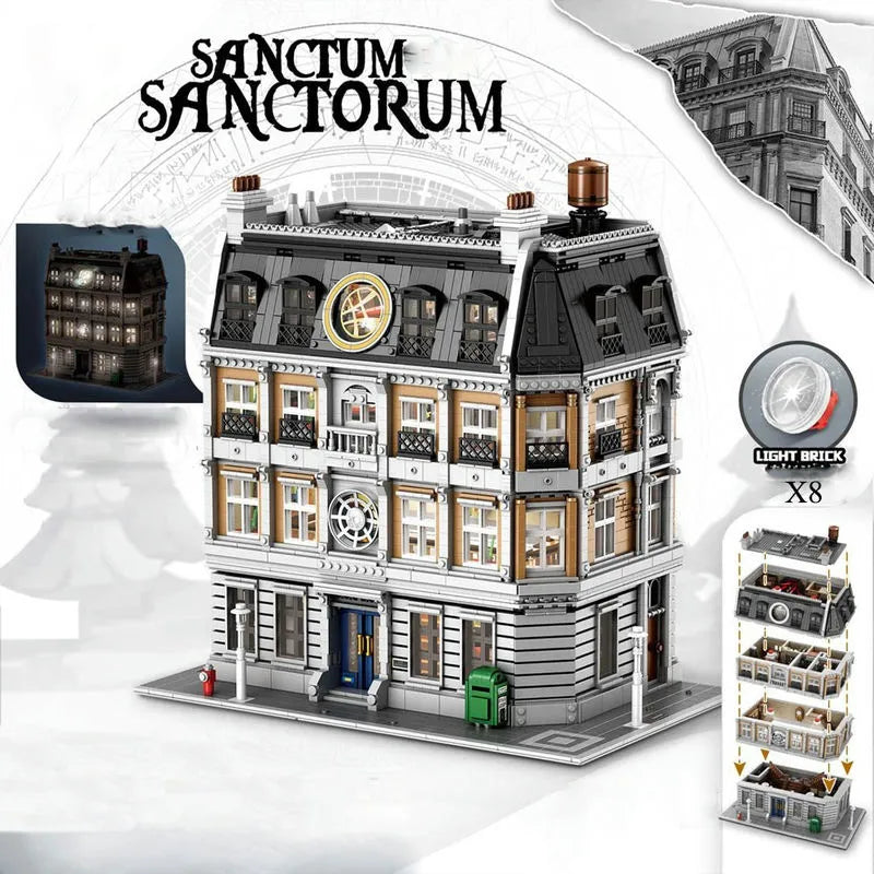 Building Blocks MOC Super Hero Movie Sanctum Sanctorum Bricks Toy 613001 - 3