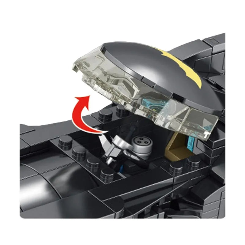 MOC Superhero Batmobile Building Blocks Toy Set