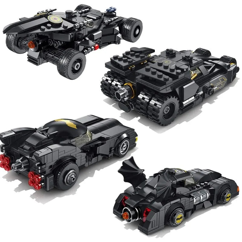 Building Blocks MOC Superhero Batmobile Batman Racing Car Bricks Toy - 8