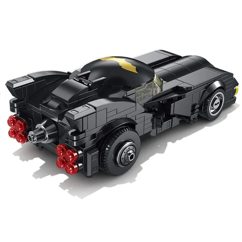 Building Blocks MOC Superhero Batmobile Batman Racing Car Bricks Toy Construction Set Toys - 3