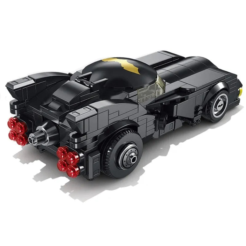 Building Blocks MOC Superhero Batmobile Batman Racing Car Bricks Toy - 3