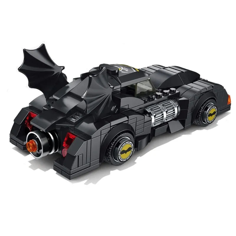 Building Blocks MOC Superhero Racing Batmobile Bricks Toys 666040 - 7