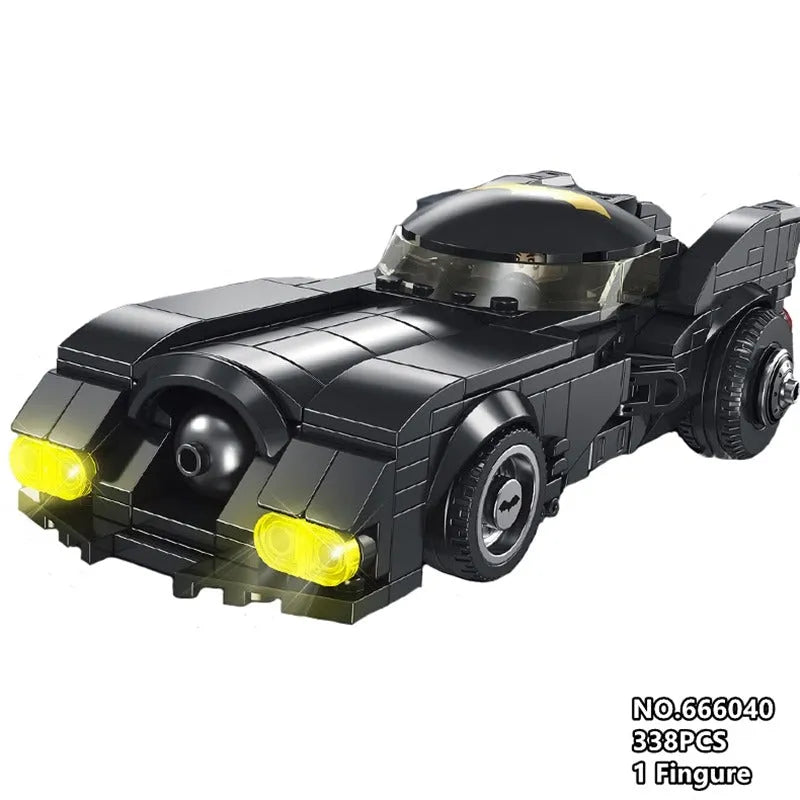 Building Blocks MOC Superhero Racing Batmobile Bricks Toys 666040 - 2