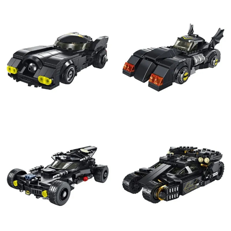 Building Blocks MOC Superhero Racing Batmobile Car Bricks Toy - 4