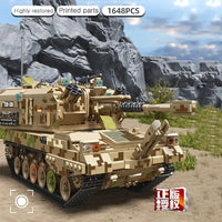 Thumbnail for Building Blocks MOC WW2 Self-Propelled 155 Artillery Bricks Toys Construction Set Toys - 2
