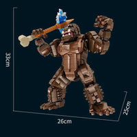 Thumbnail for Building Blocks Movie MOC Creative Expert King Kong Bricks Toy - 8
