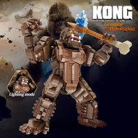 Thumbnail for Building Blocks Movie MOC Creative Expert King Kong Bricks Toy - 4