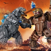 Thumbnail for Building Blocks Movie MOC Creative Expert Mecha Godzilla Bricks Toy - 7