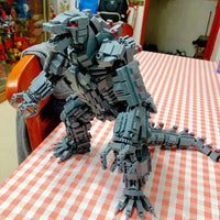 Thumbnail for Building Blocks Movie MOC Creative Expert Mecha Godzilla Bricks Toy - 11