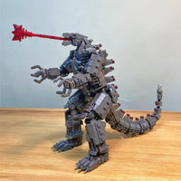 Thumbnail for Building Blocks Movie MOC Creative Expert Mecha Godzilla Bricks Toy - 12