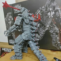 Thumbnail for Building Blocks Movie MOC Creative Expert Mecha Godzilla Bricks Toy - 9