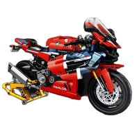 Thumbnail for Building Blocks Tech MOC Honda CBR1000 RR Racing Motorcycle Bricks Toy - 1