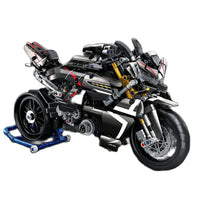 Thumbnail for Building Blocks Tech MOC Suzuki B-King Racing Motorcycle Bricks Toy Construction Set Toys - 1