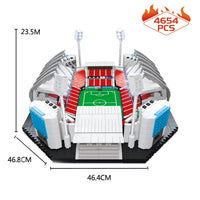 Thumbnail for Building Blocks City Creator Expert MOC Soccer Football Stadium Bricks Toy Construction Set Toys - 3