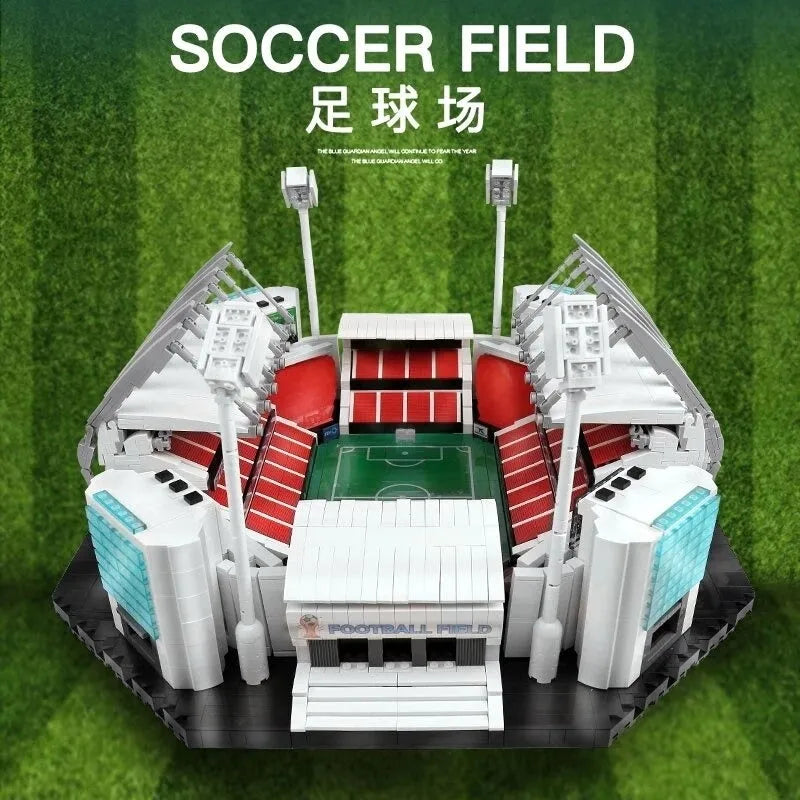 Building Blocks City Creator Expert MOC Soccer Football Stadium Bricks Toy - 4