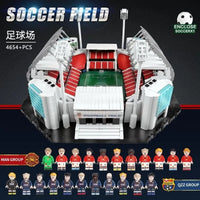 Thumbnail for Building Blocks City Creator Expert MOC Soccer Football Stadium Bricks Toy Construction Set Toys - 10