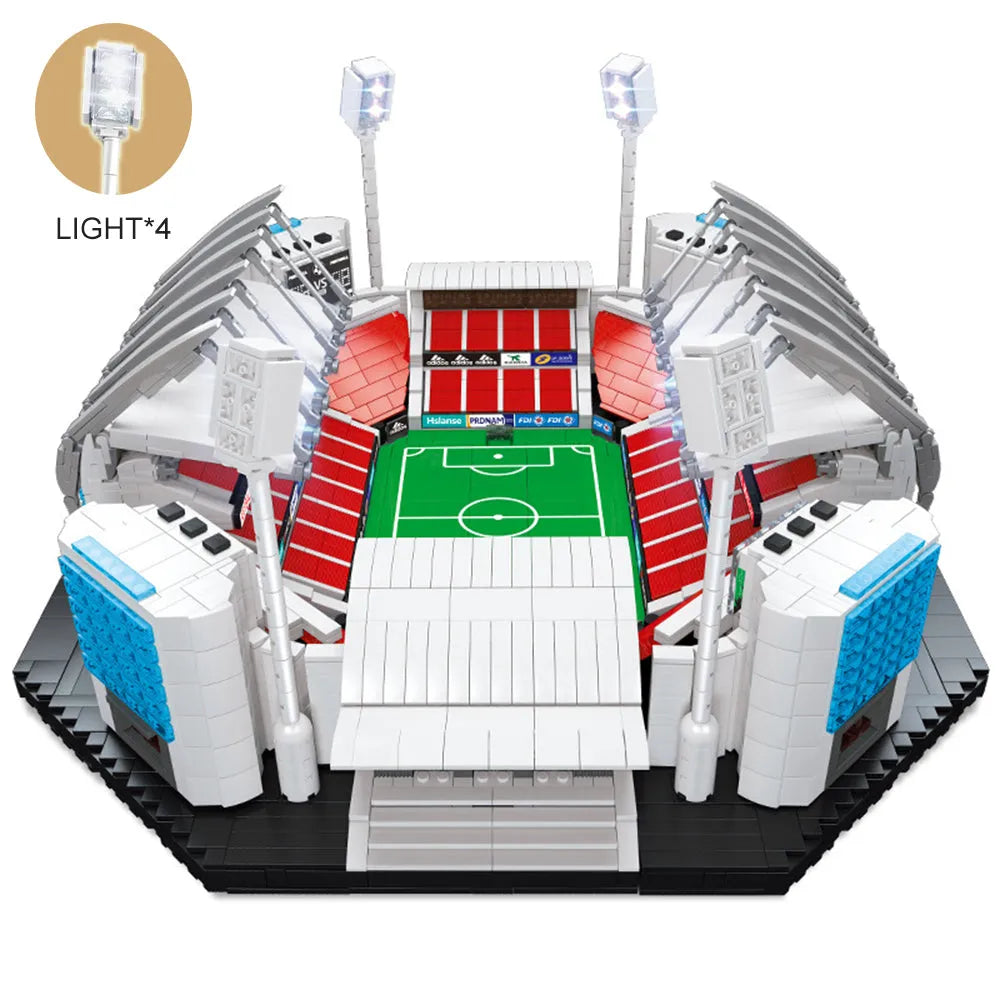 Building Blocks City Creator Expert MOC Soccer Football Stadium Bricks Toy Construction Set Toys - 1