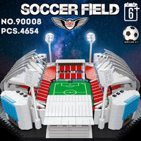 Thumbnail for Building Blocks City Creator Expert MOC Soccer Football Stadium Bricks Toy Construction Set Toys - 5